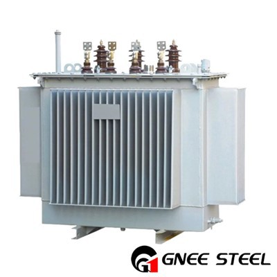 Núcleo de aço silício do transformador de potência imerso em óleo