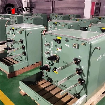 Transformador de distribuição monofásico montado em almofada